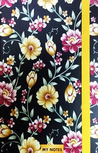 Yellow Flower Lined Journal